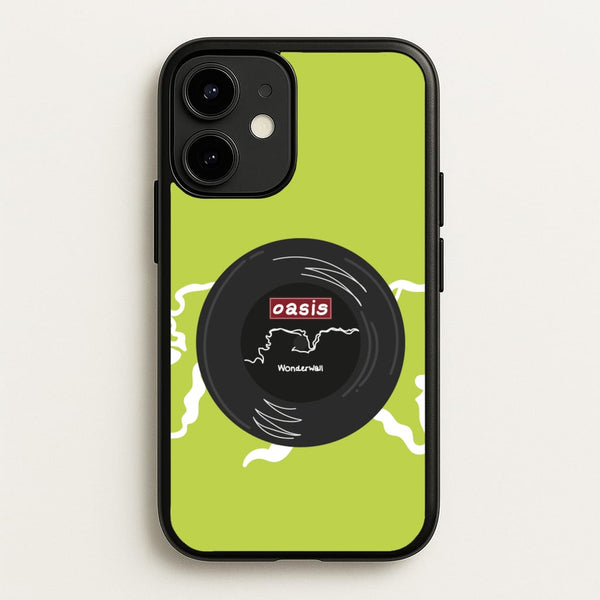Wonderwall Record - Oasis Phone Case for iPhone 12 / 12 Pro