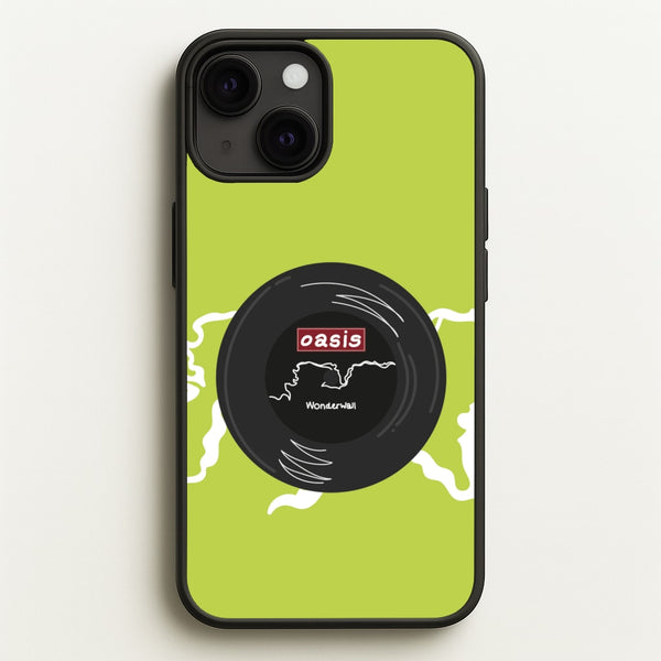 Wonderwall Record - Oasis Phone Case for iPhone 13 Mini