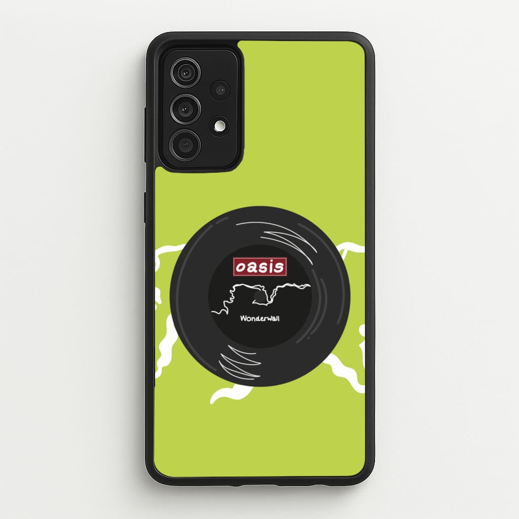 Wonderwall Record - Oasis Phone Case for Galaxy A52 / A52s
