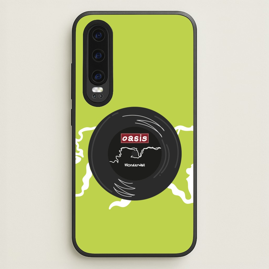 Wonderwall Record - Oasis Phone Case for Huawei P30