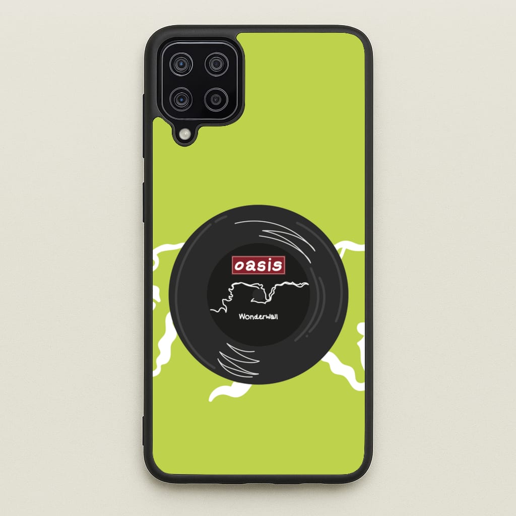 Wonderwall Record - Oasis Phone Case for Galaxy A12