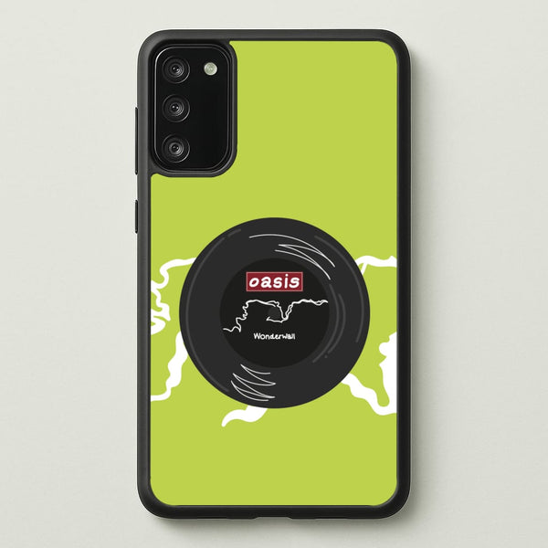 Wonderwall Record - Oasis Phone Case for Galaxy A41
