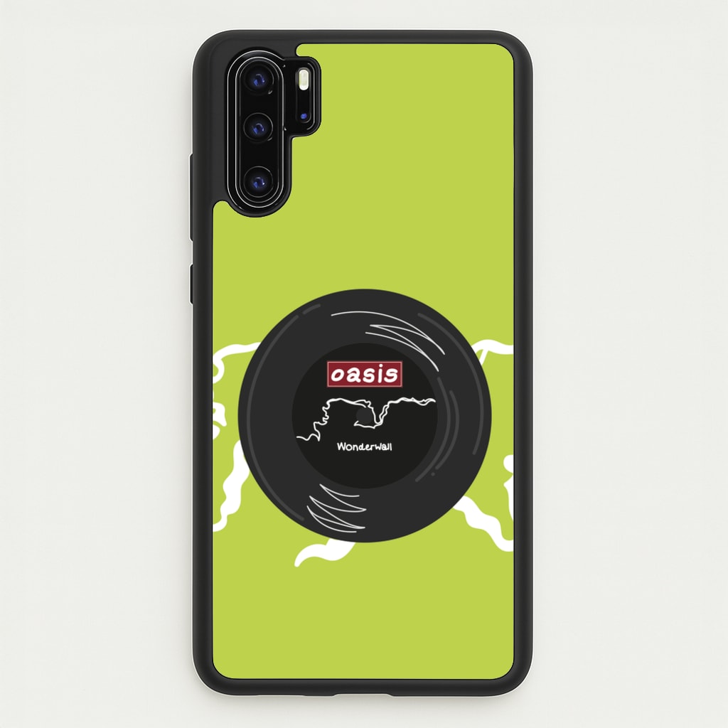 Wonderwall Record - Oasis Phone Case for Huawei P30 Pro