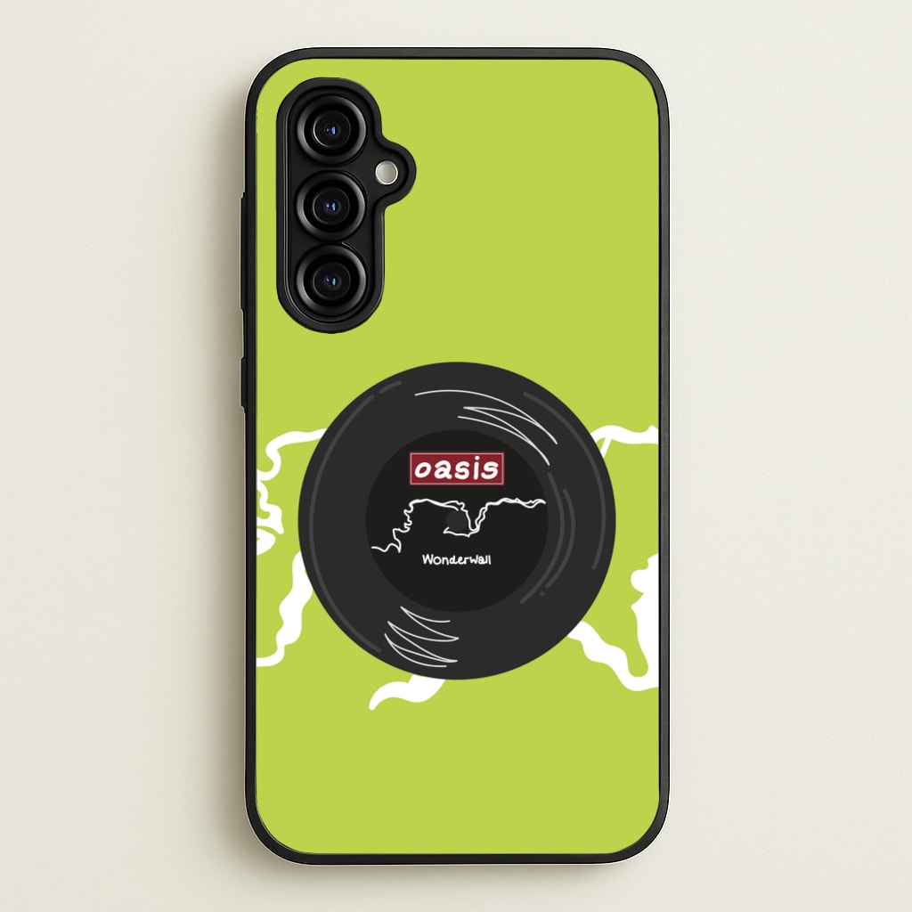 Wonderwall Record - Oasis Phone Case for Galaxy A54