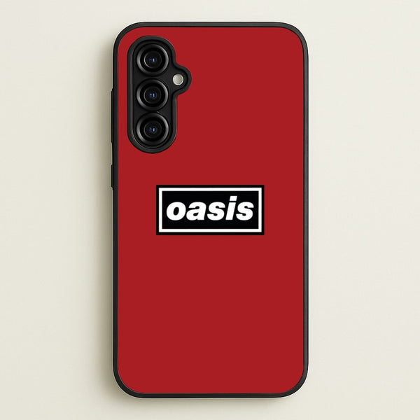 Band Name Red - Oasis Phone Case for Galaxy A54