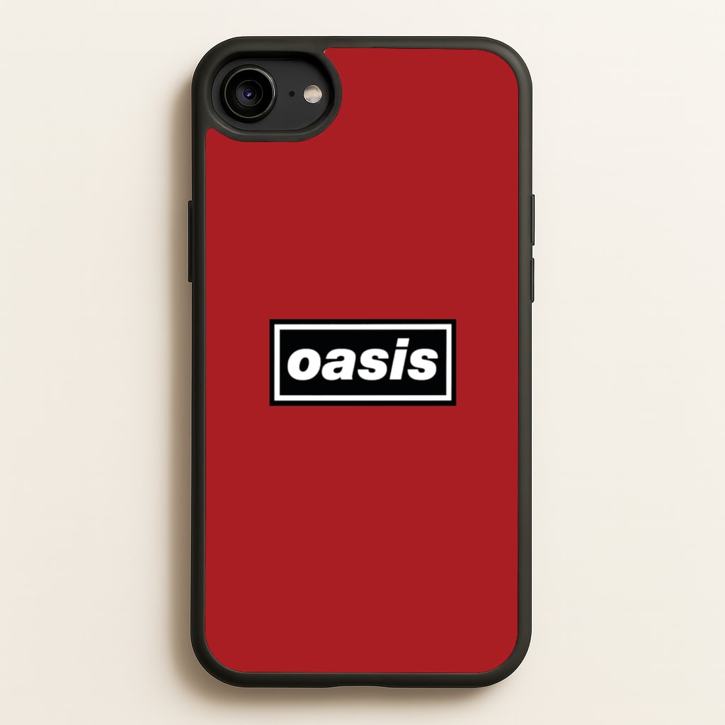 Band Name Red - Oasis Phone Case for iPhone 6 / 7 / 8 / SE