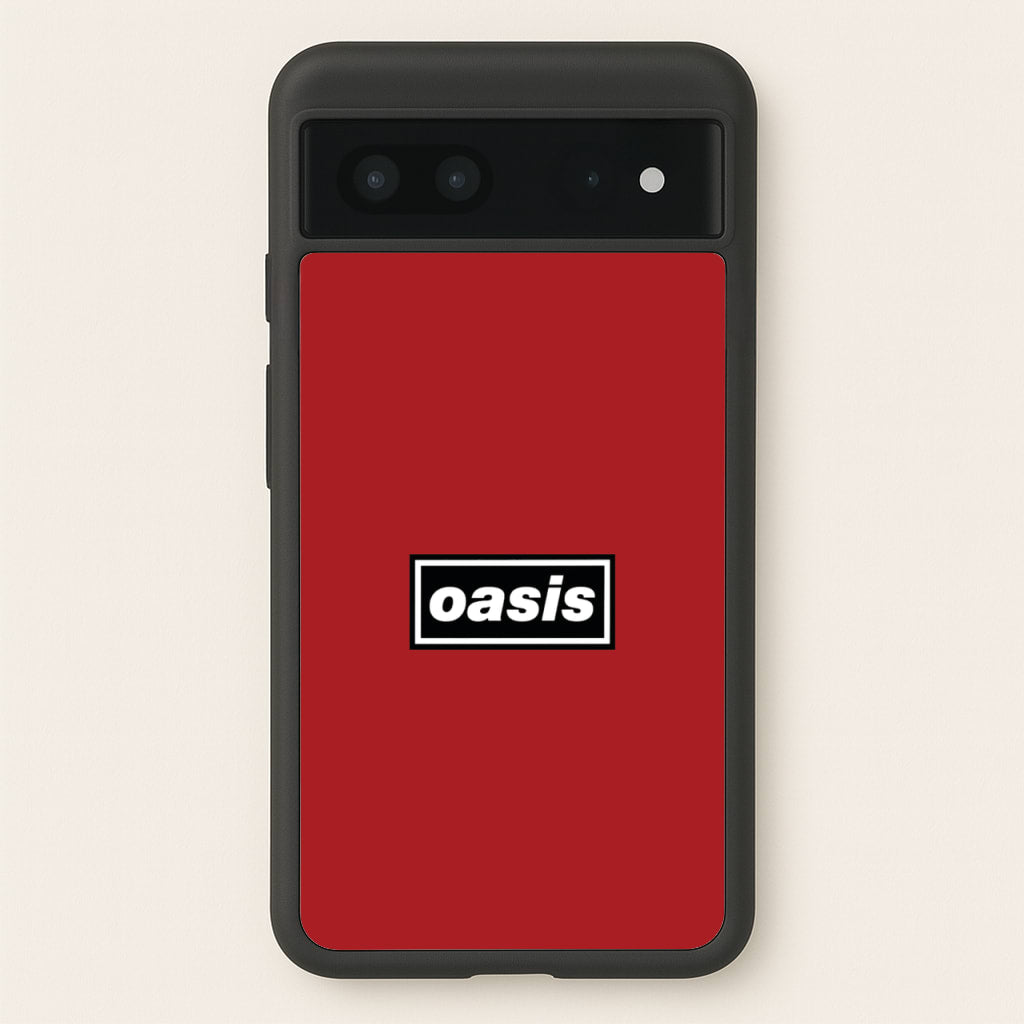 Band Name Red - Oasis Phone Case for Google Pixel 7