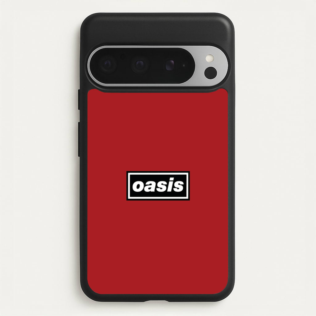 Band Name Red - Oasis Phone Case for Google Pixel 9 Pro XL
