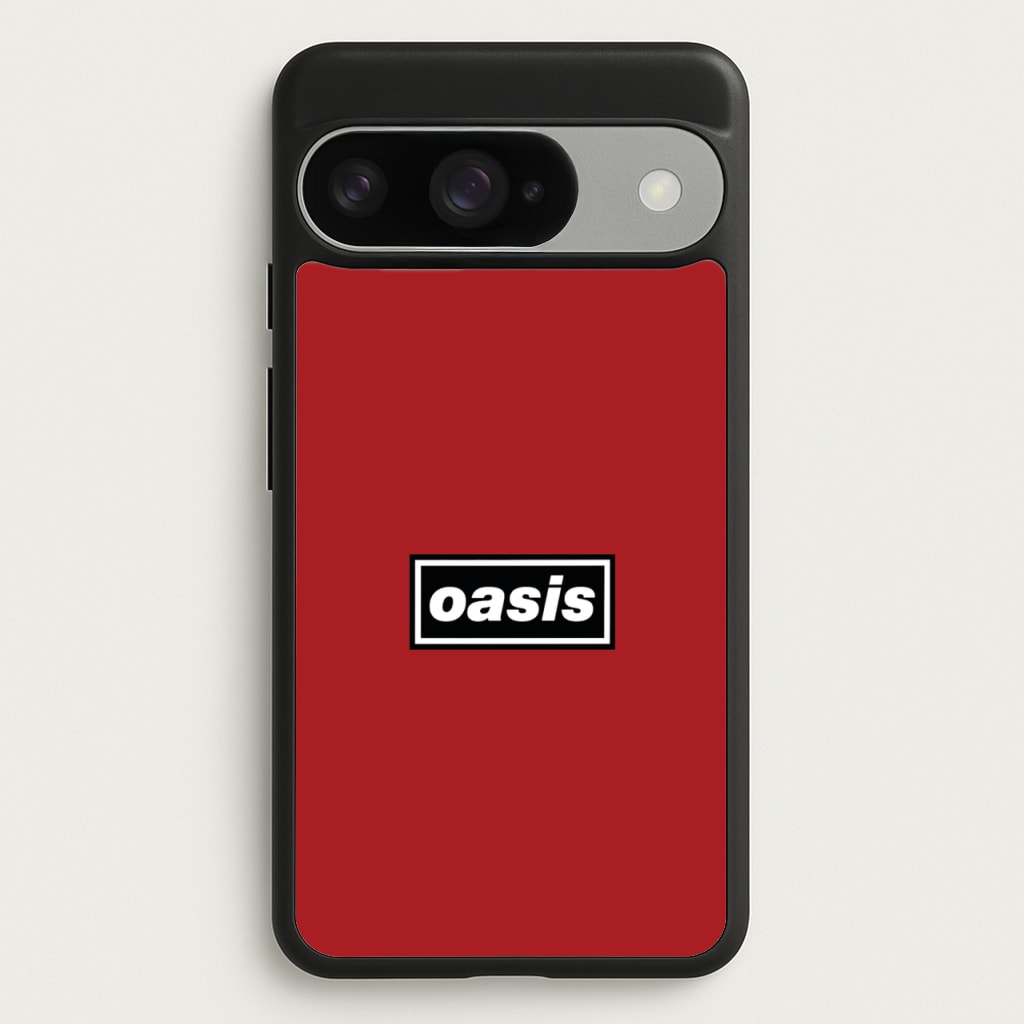 Band Name Red Phone Case for Google Pixel 10 / 10 Pro
