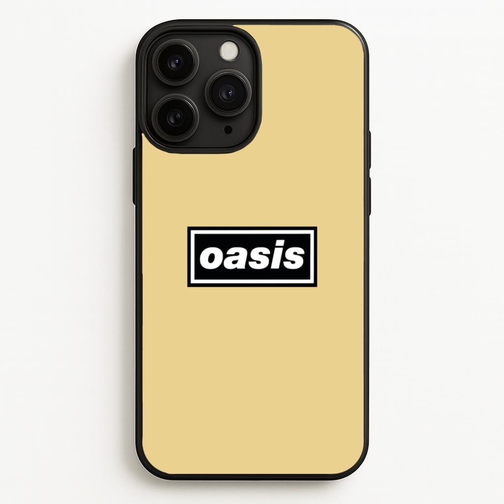 Band Name Yellow - Oasis Phone Case for iPhone 11 Pro