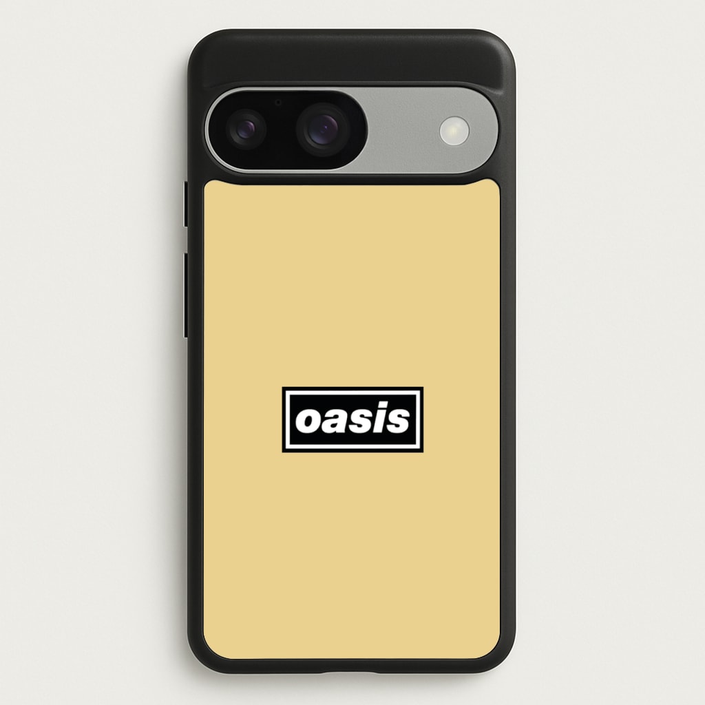 Band Name Yellow - Oasis Phone Case for Google Pixel 9 / 9 Pro