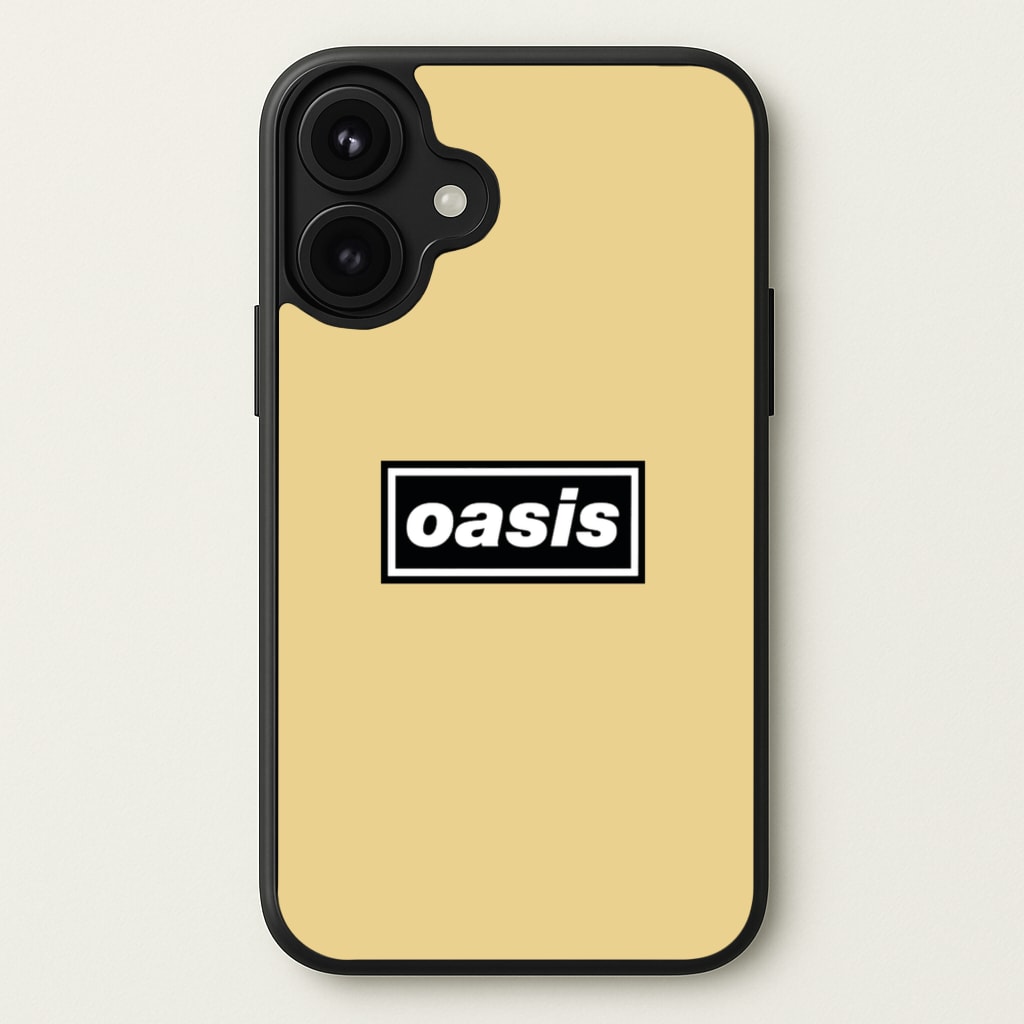 Band Name Yellow Phone Case for iPhone 17