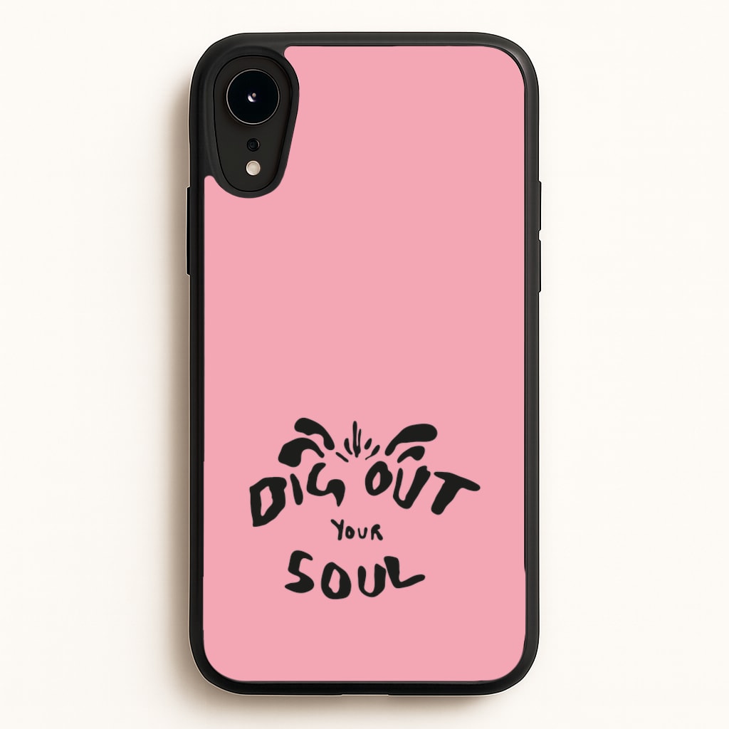 Dig Out Your Soul - Oasis Phone Case for iPhone XR
