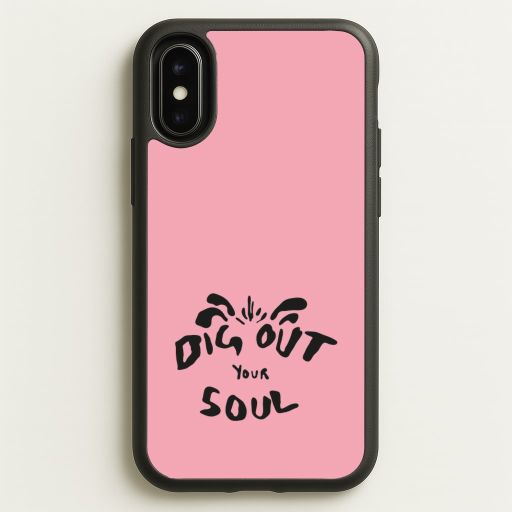 Dig Out Your Soul - Oasis Phone Case for iPhone X / XS