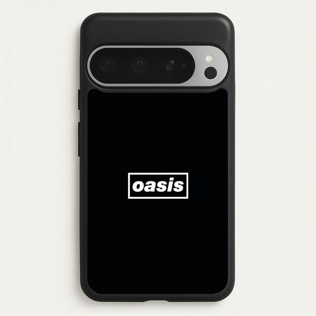 Band Name Black - Oasis Phone Case for Google Pixel 9 Pro XL