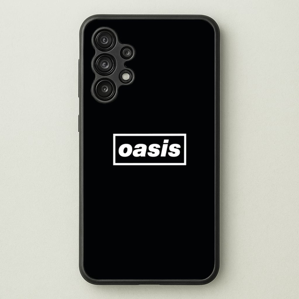 Band Name Black - Oasis Phone Case for Galaxy A13