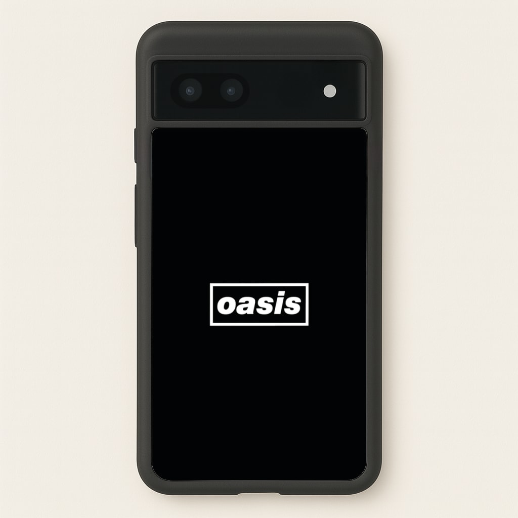 Band Name Black - Oasis Phone Case for Google Pixel 6a