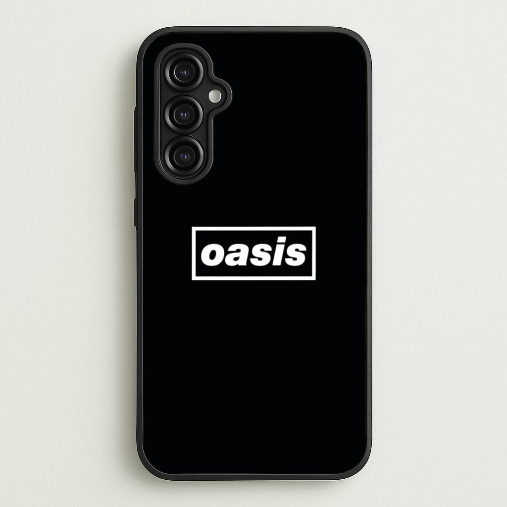 Band Name Black - Oasis Phone Case for Galaxy A14