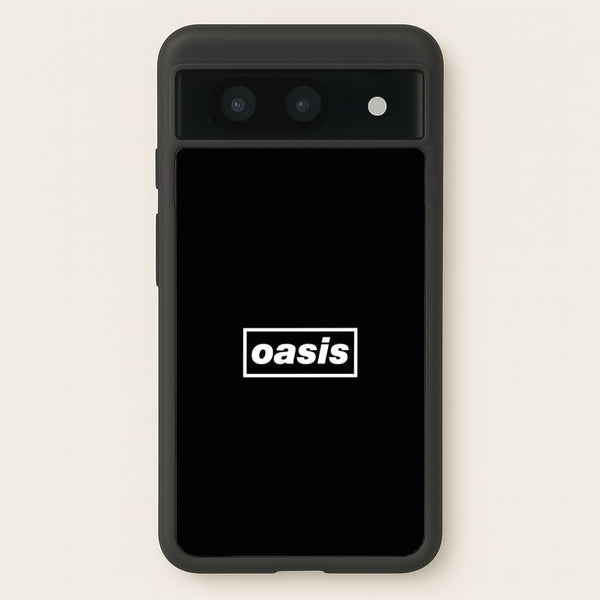 Band Name Black - Oasis Phone Case for Google Pixel 8a