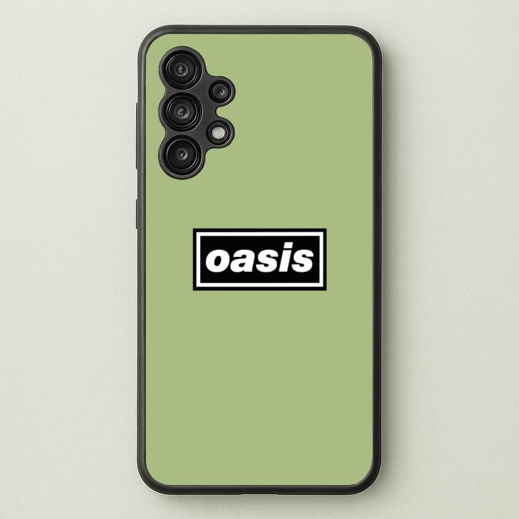 Band Name Green - Oasis Phone Case for Galaxy A13