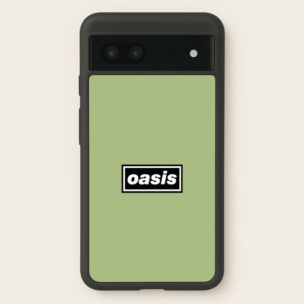 Band Name Green - Oasis Phone Case for Google Pixel 6a