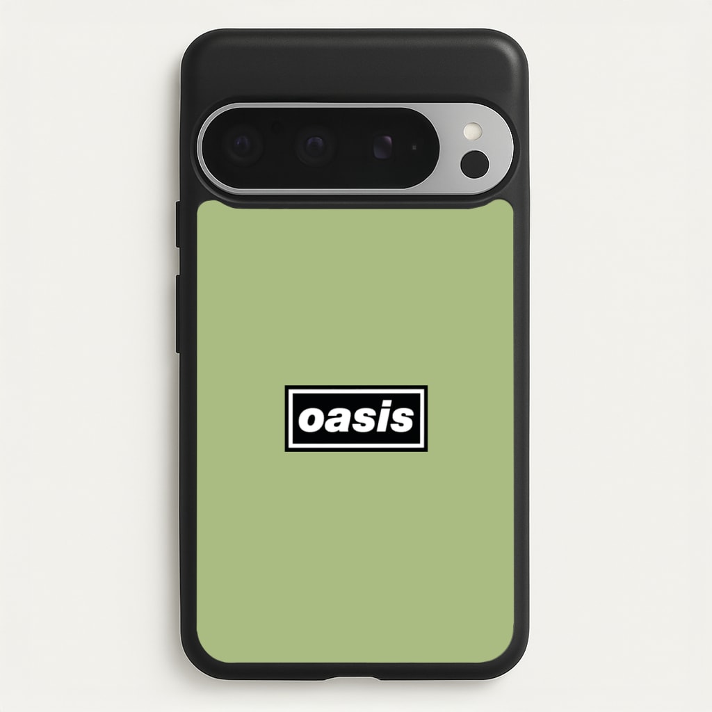 Band Name Green - Oasis Phone Case for Google Pixel 9 Pro XL