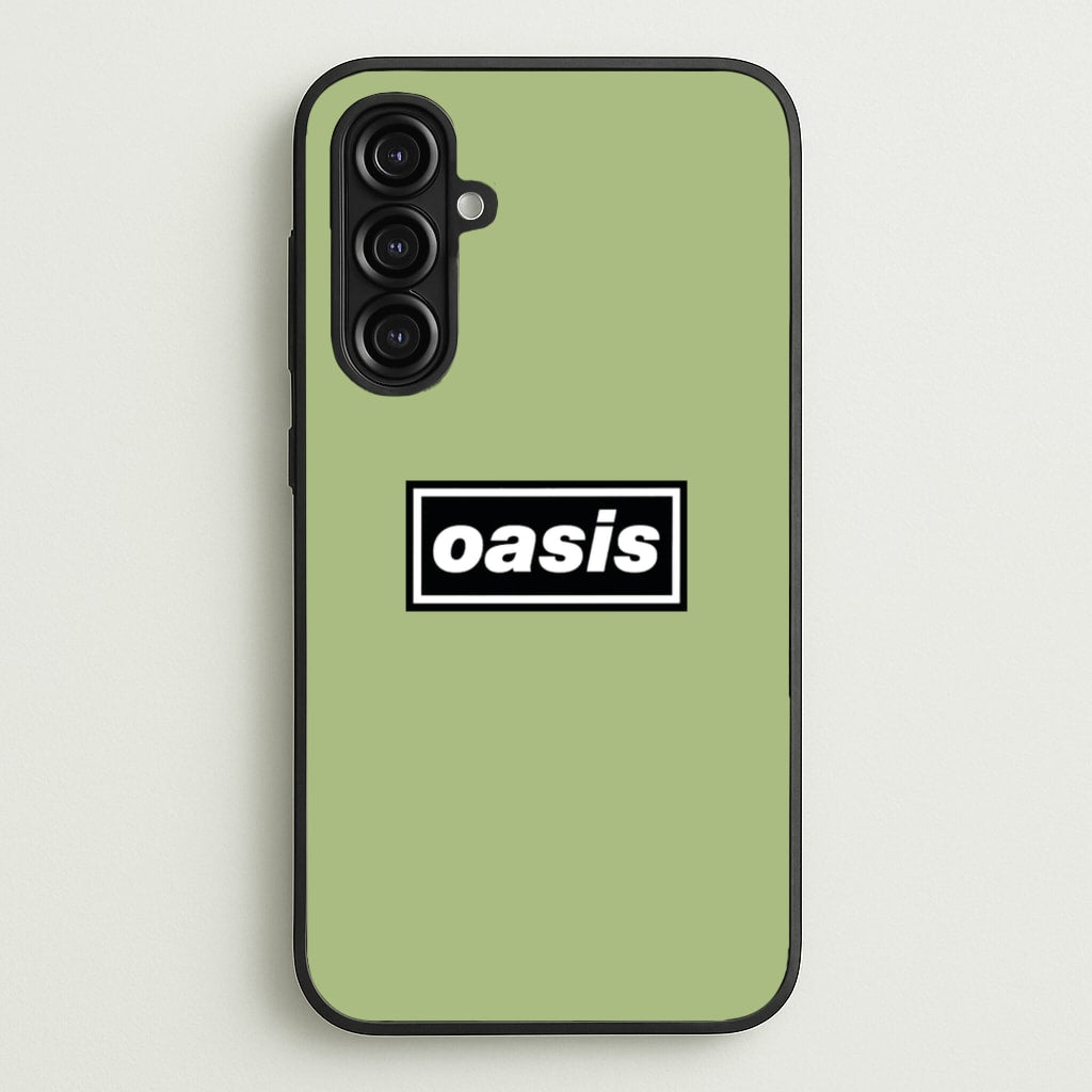 Band Name Green - Oasis Phone Case for Galaxy A16