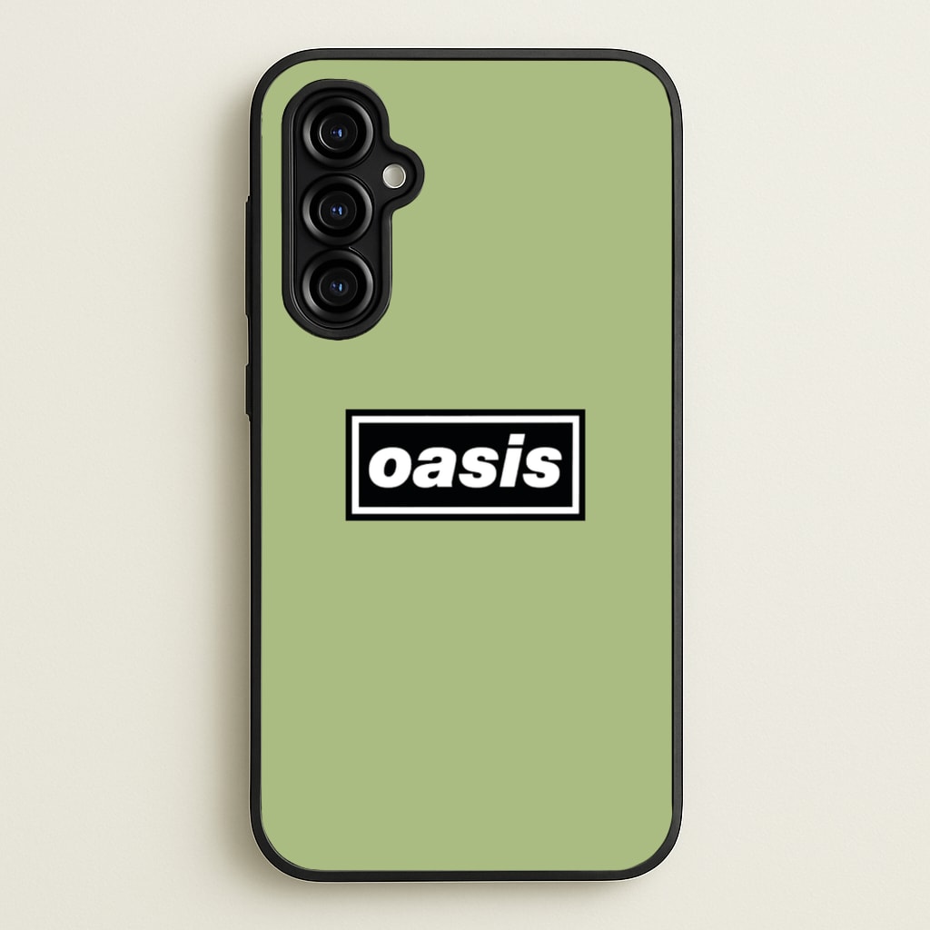 Band Name Green - Oasis Phone Case for Galaxy A54