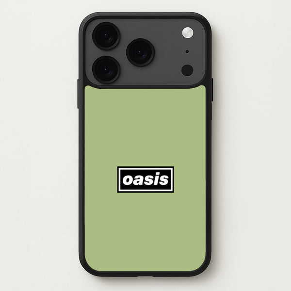 Band Name Green Phone Case for iPhone 17 Pro Max