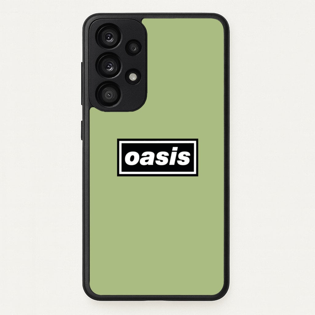 Band Name Green - Oasis Phone Case for Galaxy A33