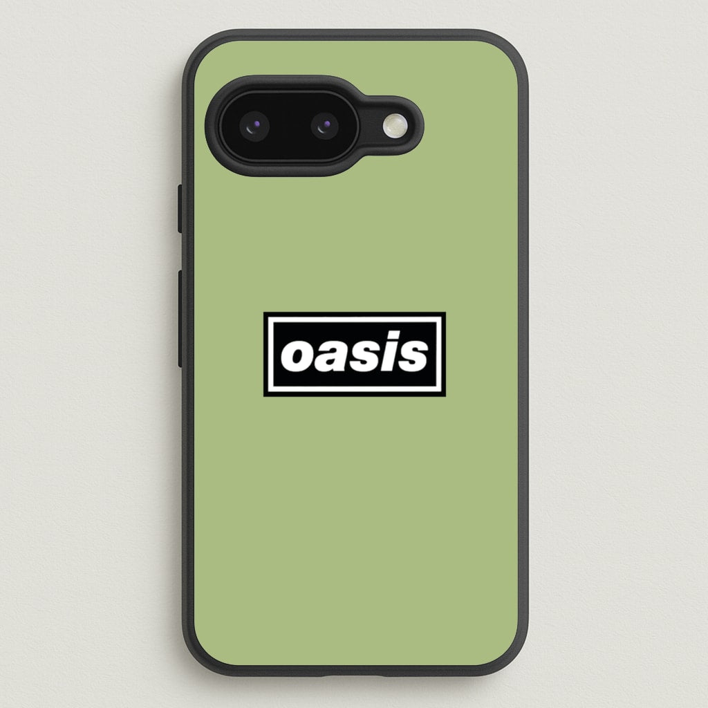 Band Name Green - Oasis Phone Case for Google Pixel 9a