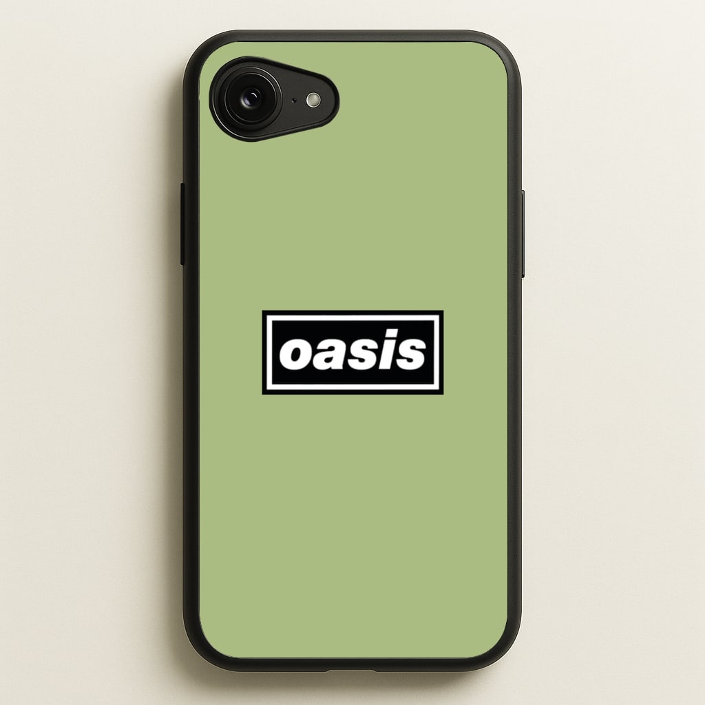 Band Name Green - Oasis Phone Case for iPhone 16e