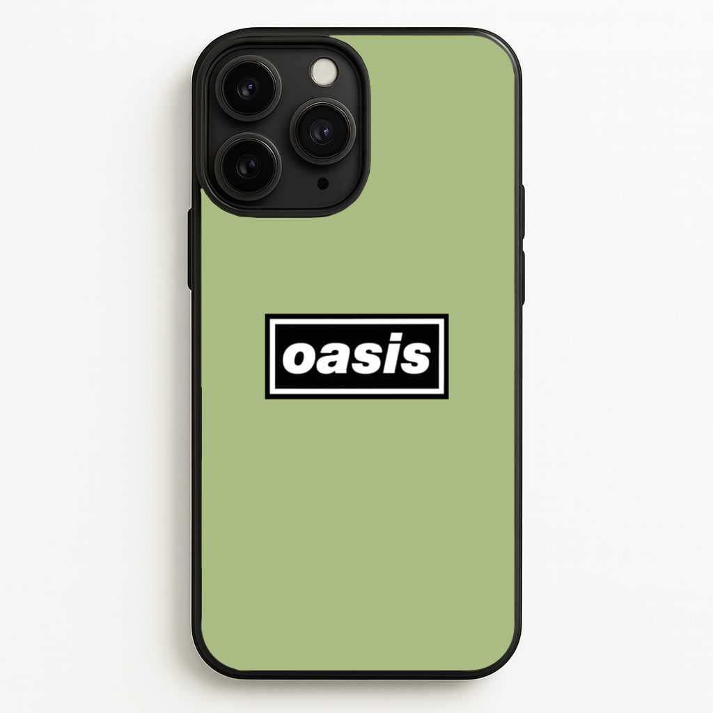Band Name Green - Oasis Phone Case for iPhone 11 Pro Max