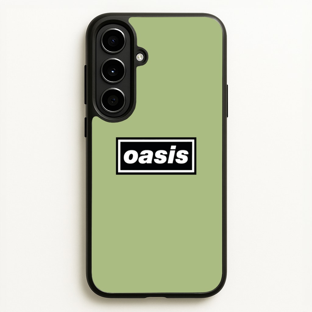 Band Name Green - Oasis Phone Case for Galaxy A56