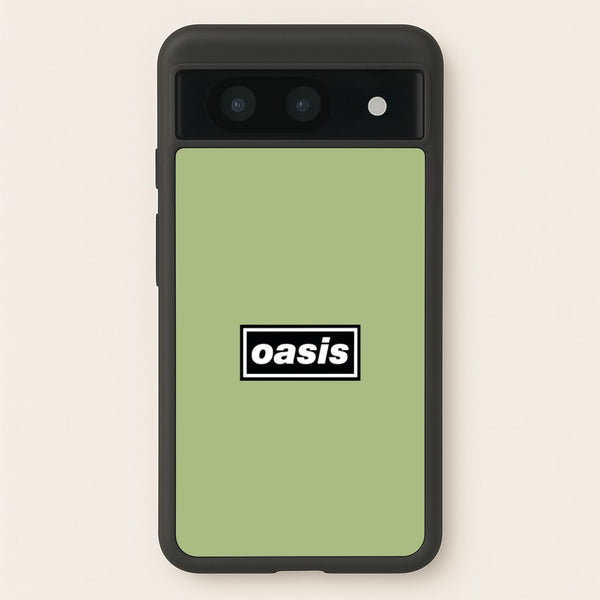 Band Name Green - Oasis Phone Case for Google Pixel 8a