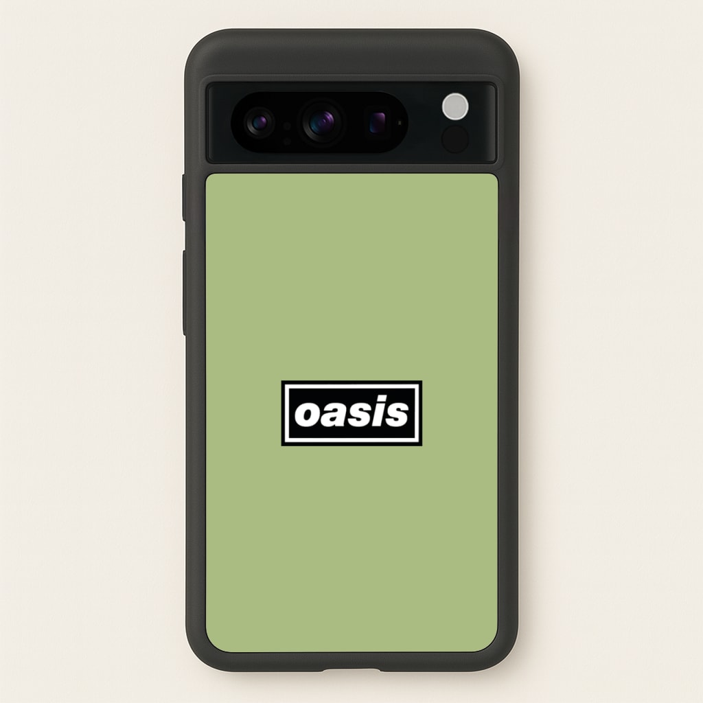 Band Name Green - Oasis Phone Case for Google Pixel 8 Pro