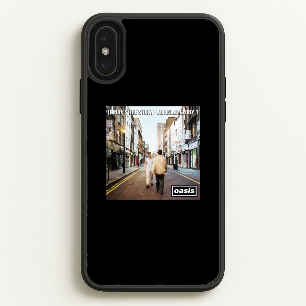 What's The Story - Oasis Phone Case for iPhone XS Max
