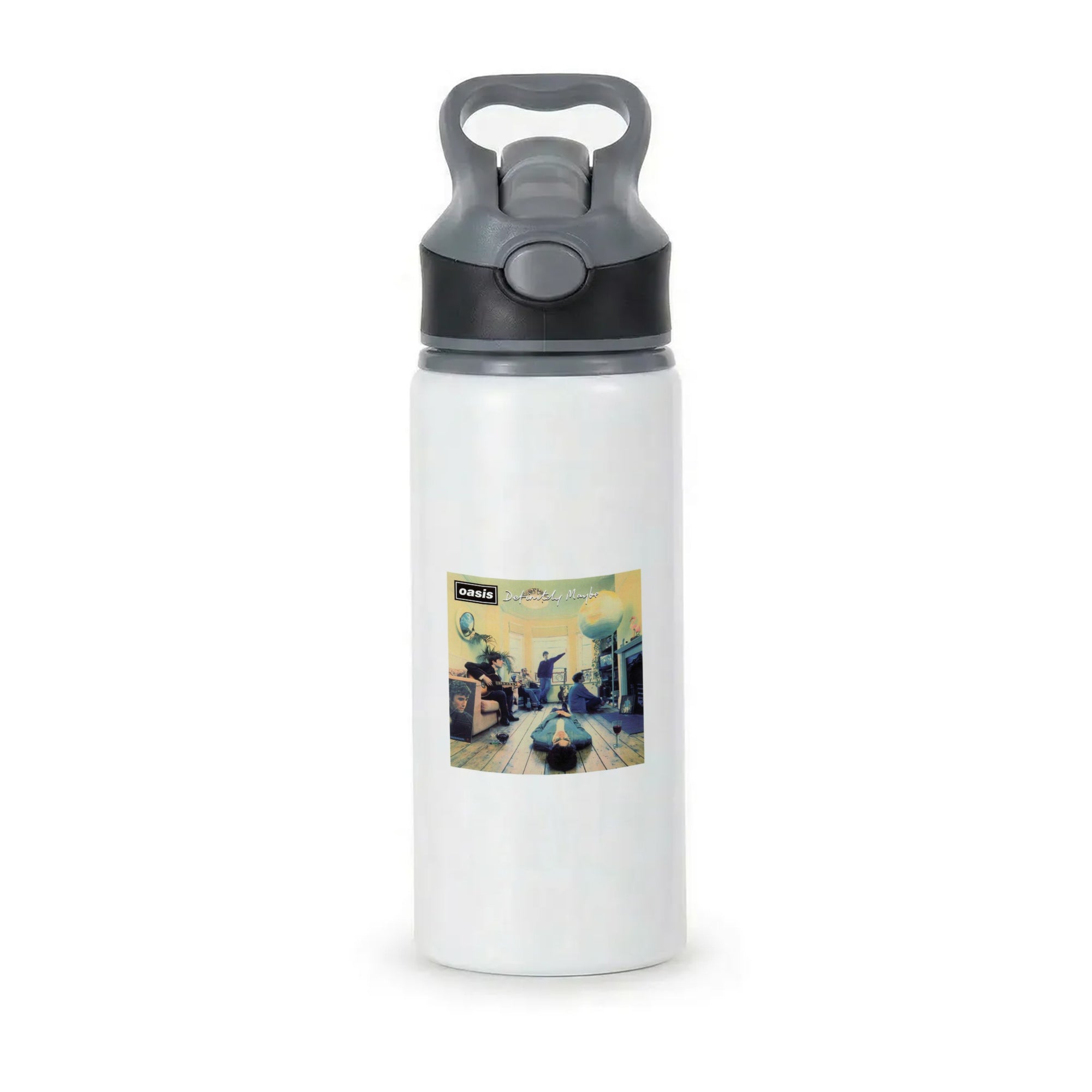 Definitely Maybe - Oasis Active Water Bottle - Black