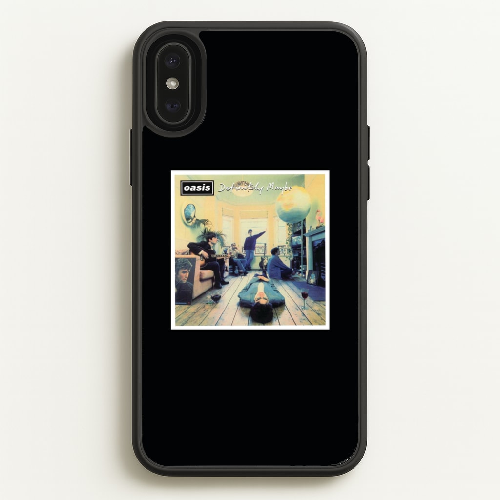 Definitely Maybe - Oasis - Oasis Phone Case for iPhone XS Max
