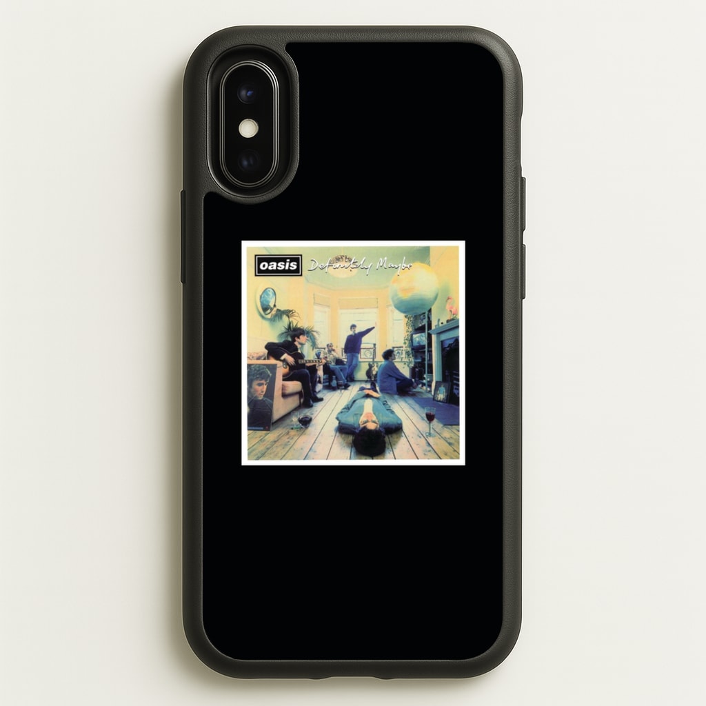 Definitely Maybe - Oasis - Oasis Phone Case for iPhone X / XS