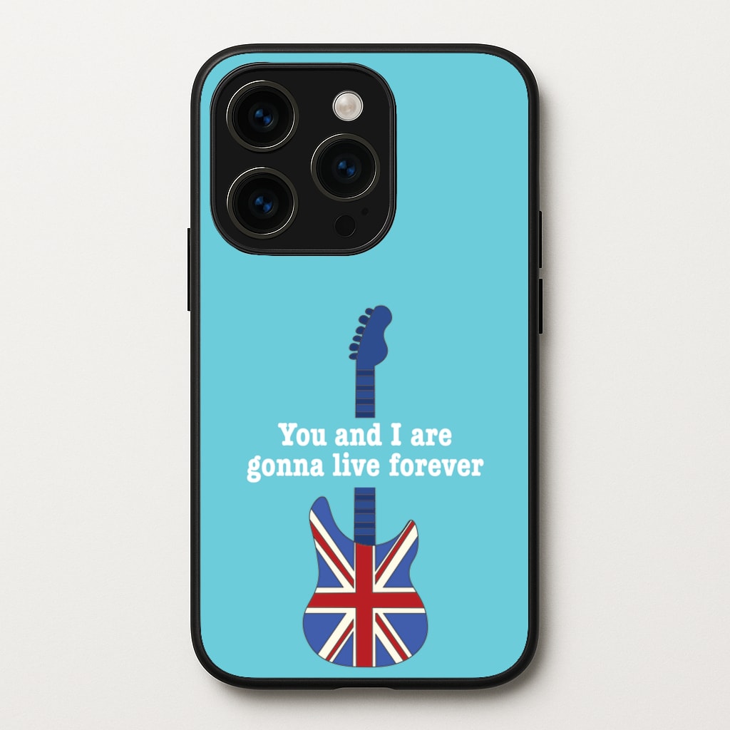 You And I Are Gonna Live Forever - Oasis Phone Case for iPhone 14 Pro