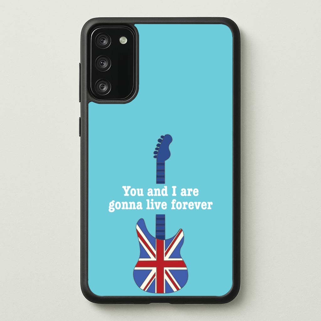 You And I Are Gonna Live Forever - Oasis Phone Case for Galaxy S20