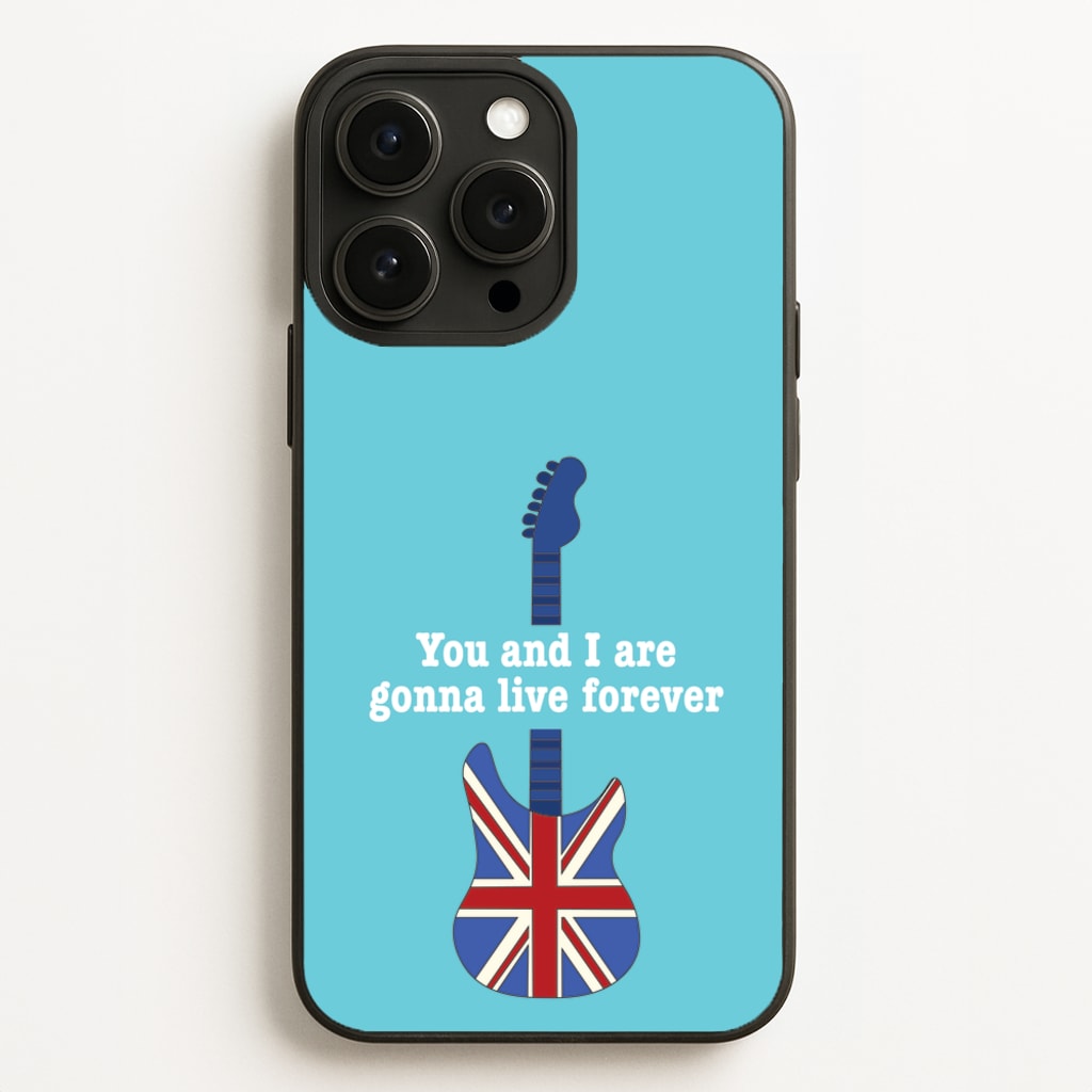 You And I Are Gonna Live Forever - Oasis Phone Case for iPhone 12 Pro Max