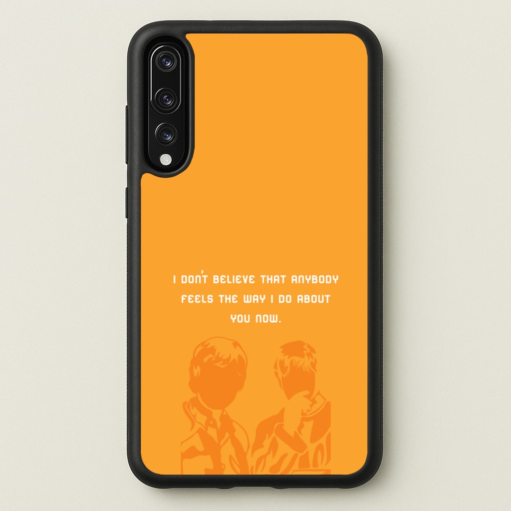 I Don't Believe That Anybody - Oasis Phone Case for Huawei P20 Pro