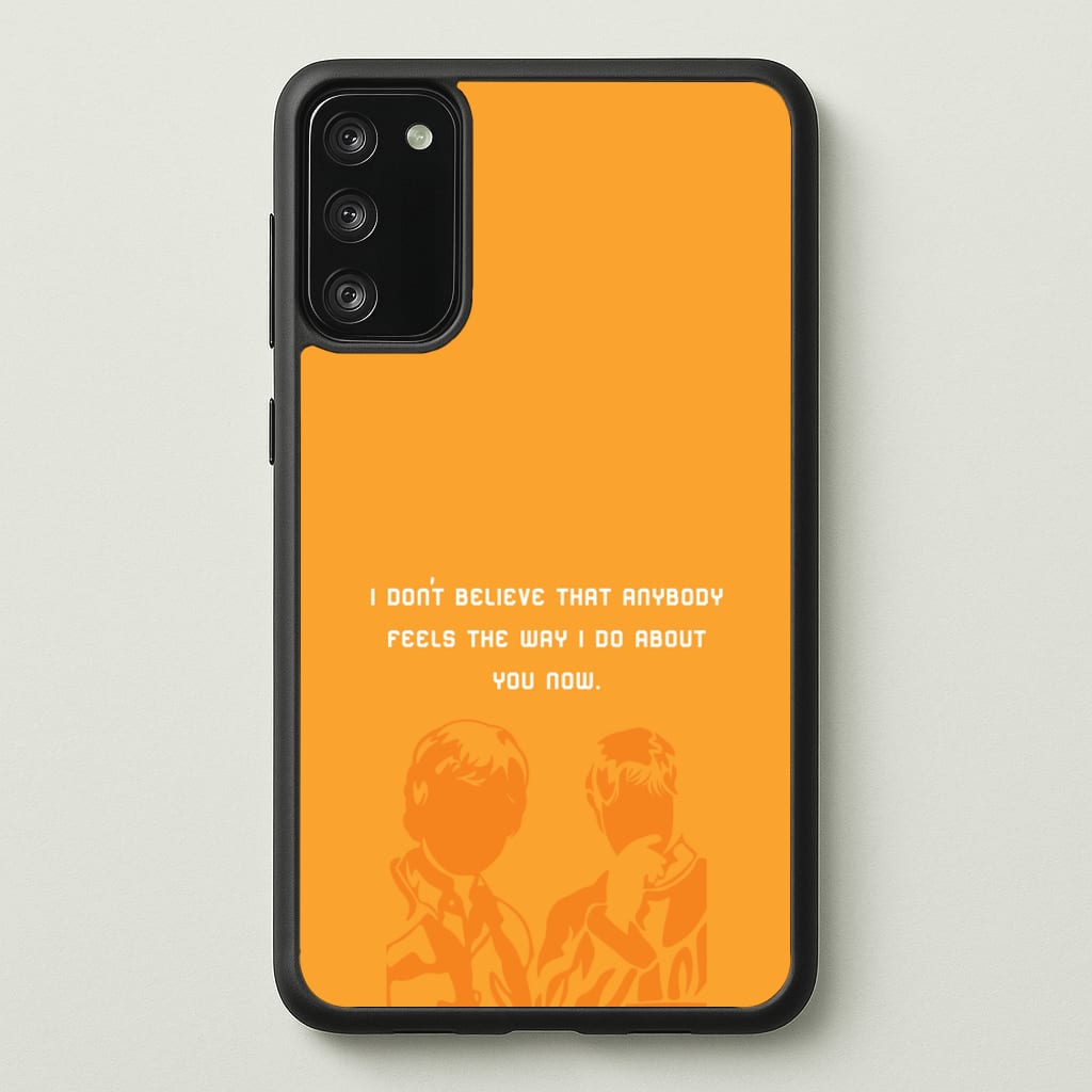 I Don't Believe That Anybody - Oasis Phone Case for Galaxy S20FE