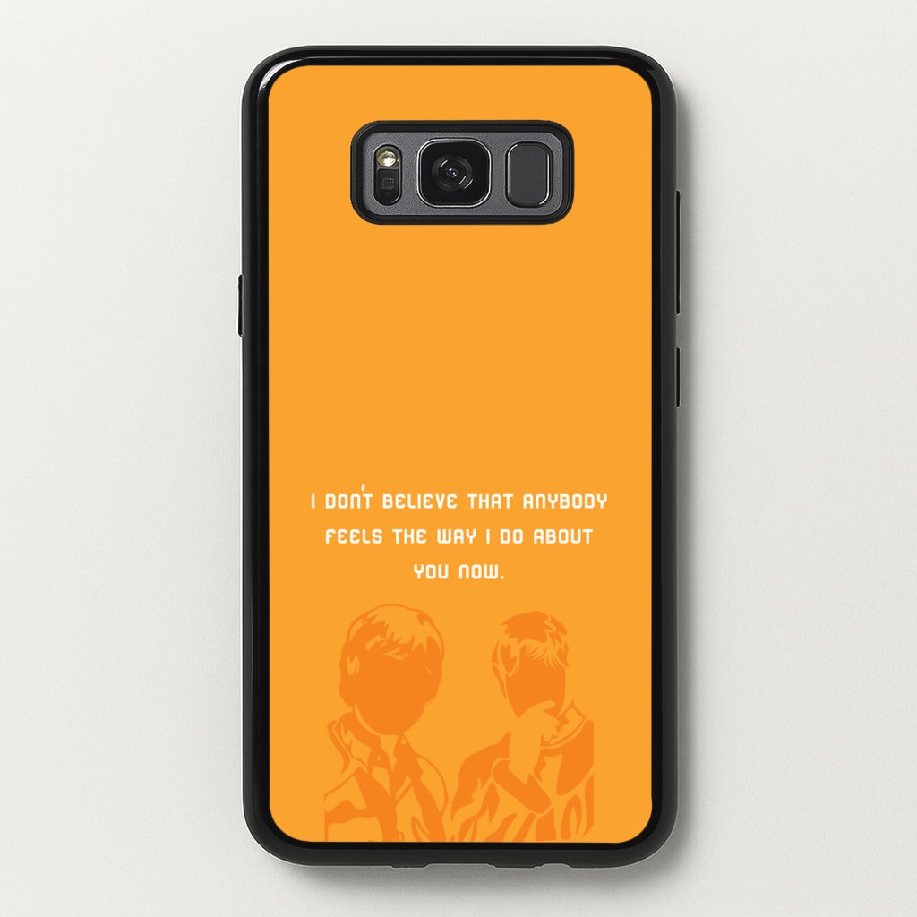I Don't Believe That Anybody - Oasis Phone Case for Galaxy S8 Plus