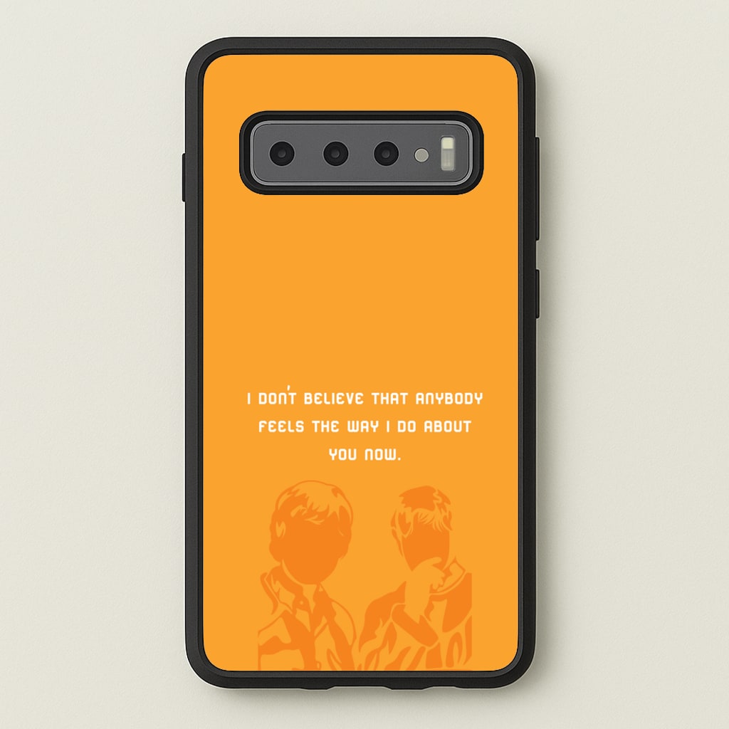 I Don't Believe That Anybody - Oasis Phone Case for Galaxy S10