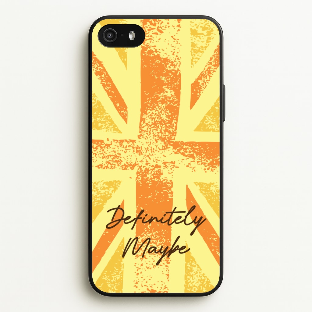 Definitely Maybe - Oasis Phone Case for iPhone 5 / 5s / SE 2016
