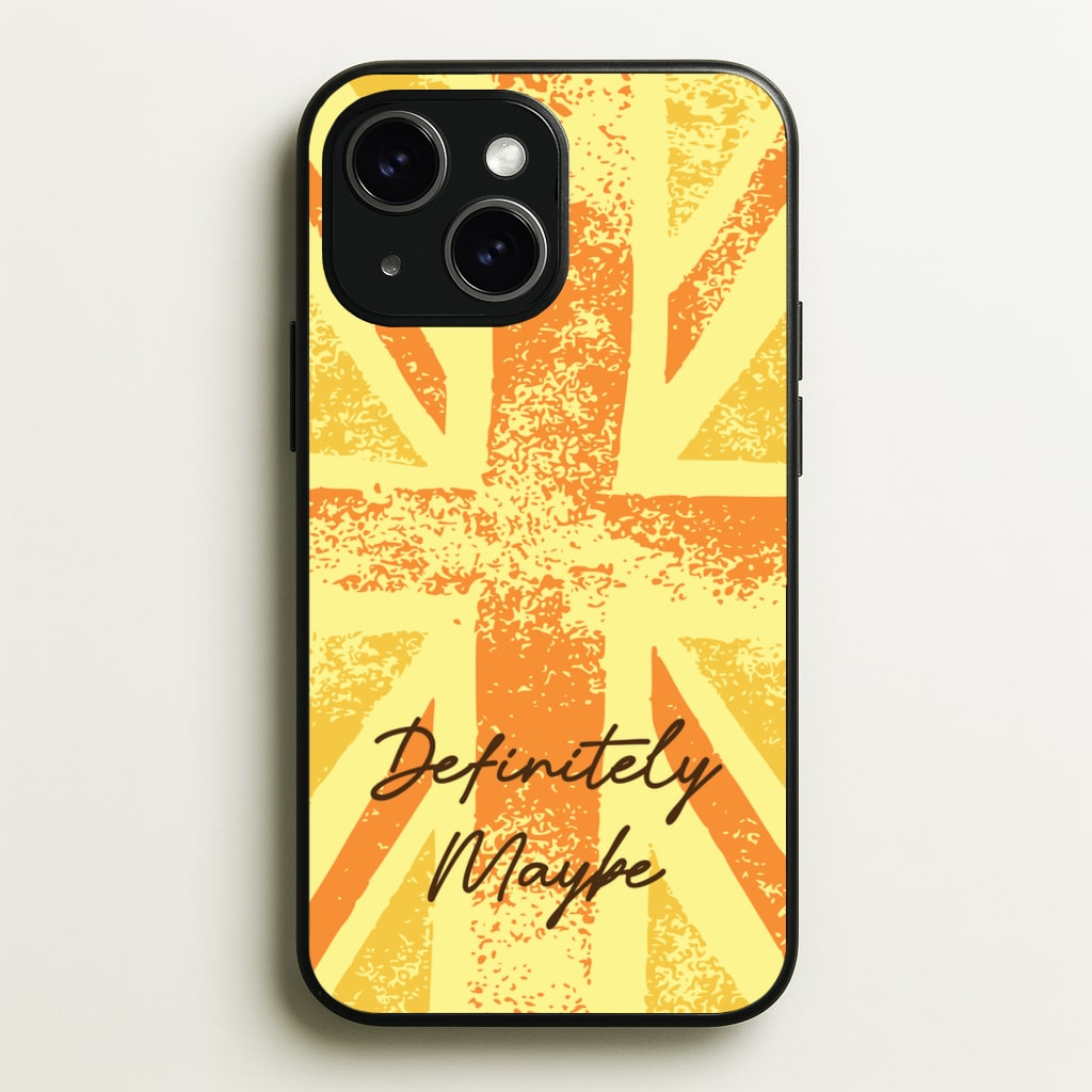 Definitely Maybe - Oasis Phone Case for iPhone 15