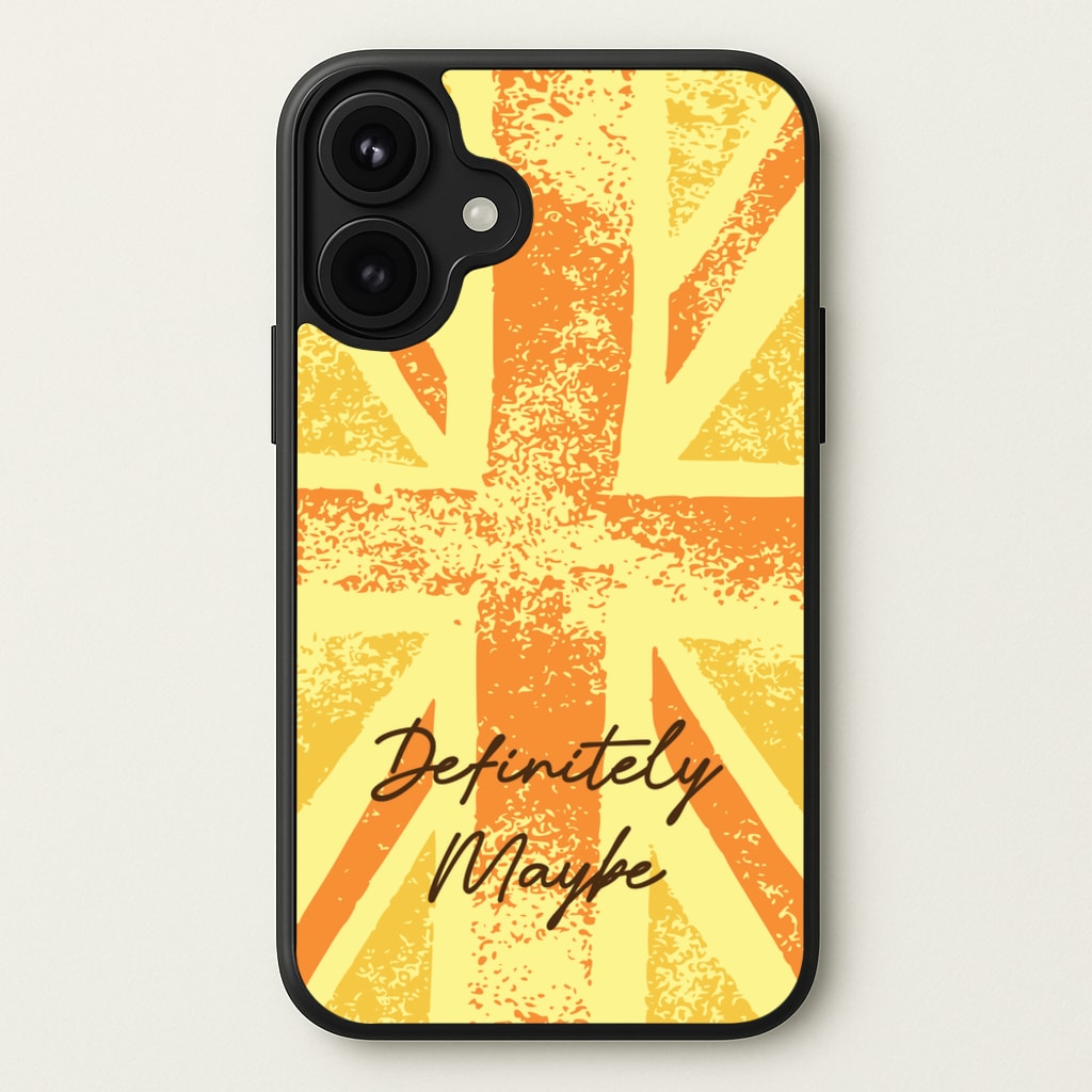 Definitely Maybe Phone Case for iPhone 17